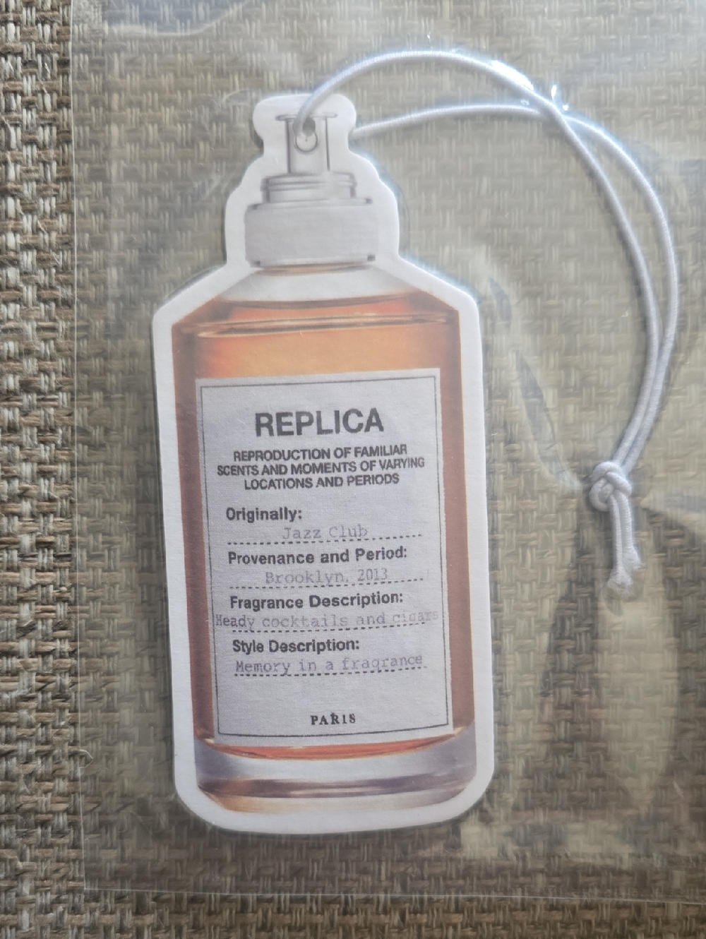 Replica Bottle Air Freshener